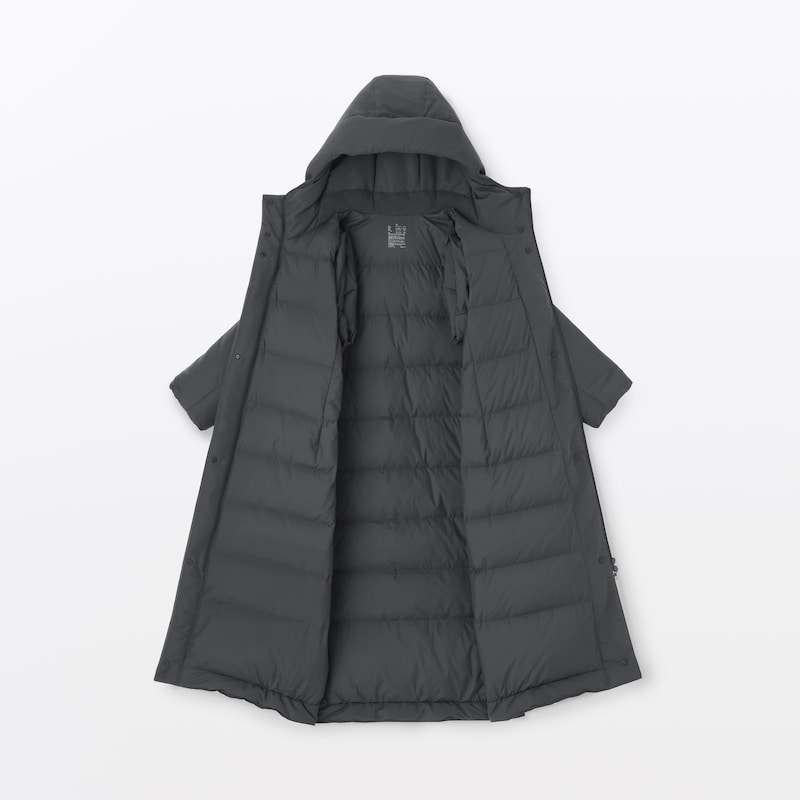 婦人　撥水ダウンロングコート