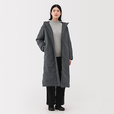 【ネットストア先行販売】婦人　撥水ダウンロングコート