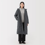 婦人　撥水ダウンロングコート