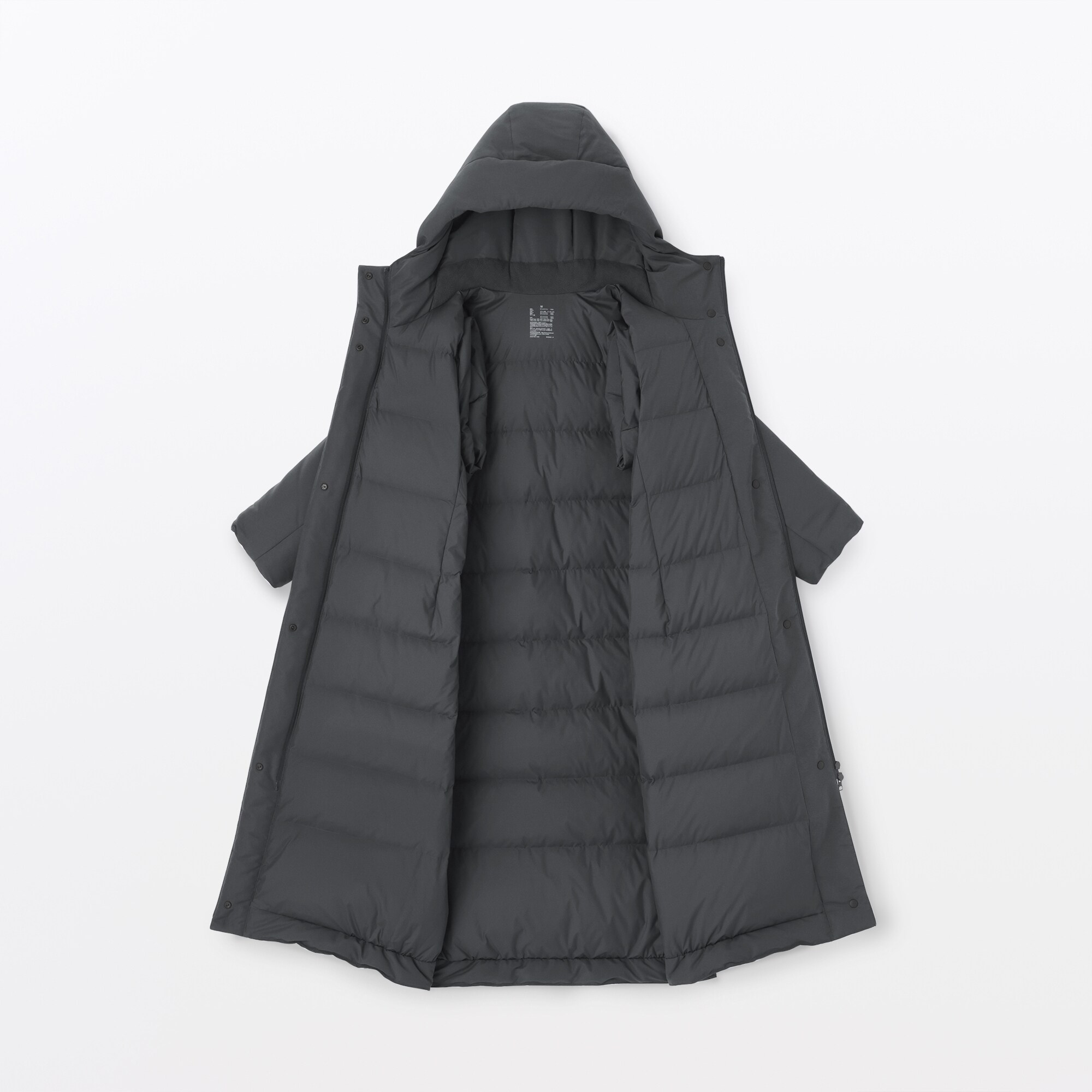 婦人　撥水ダウンロングコート