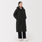 婦人　撥水ダウンロングコート