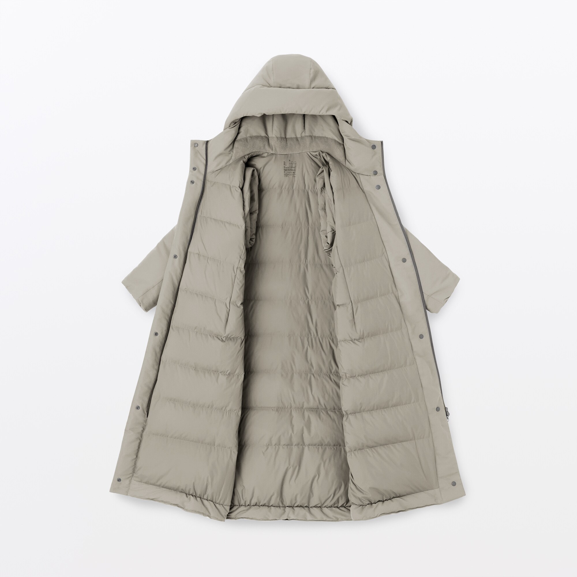 婦人　撥水ダウンロングコート