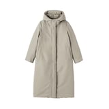 婦人　撥水ダウンロングコート