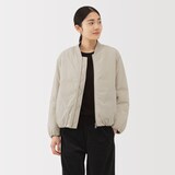 婦人　ふんわり中わた　ブルゾン