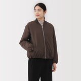 婦人　ふんわり中わた　ブルゾン