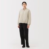 婦人　ふんわり中わた　ブルゾン