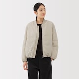 婦人　ふんわり中わた　ブルゾン