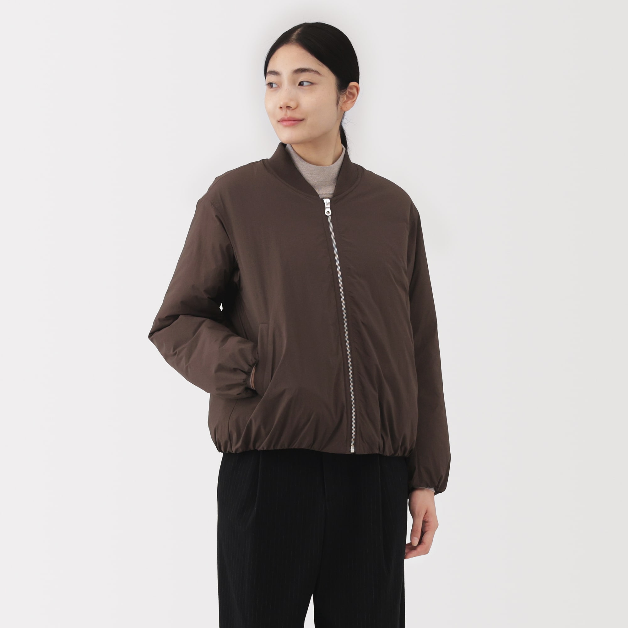 婦人 ふんわり中わた ブルゾン | 無印良品