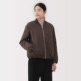 婦人　ふんわり中わた　ブルゾン