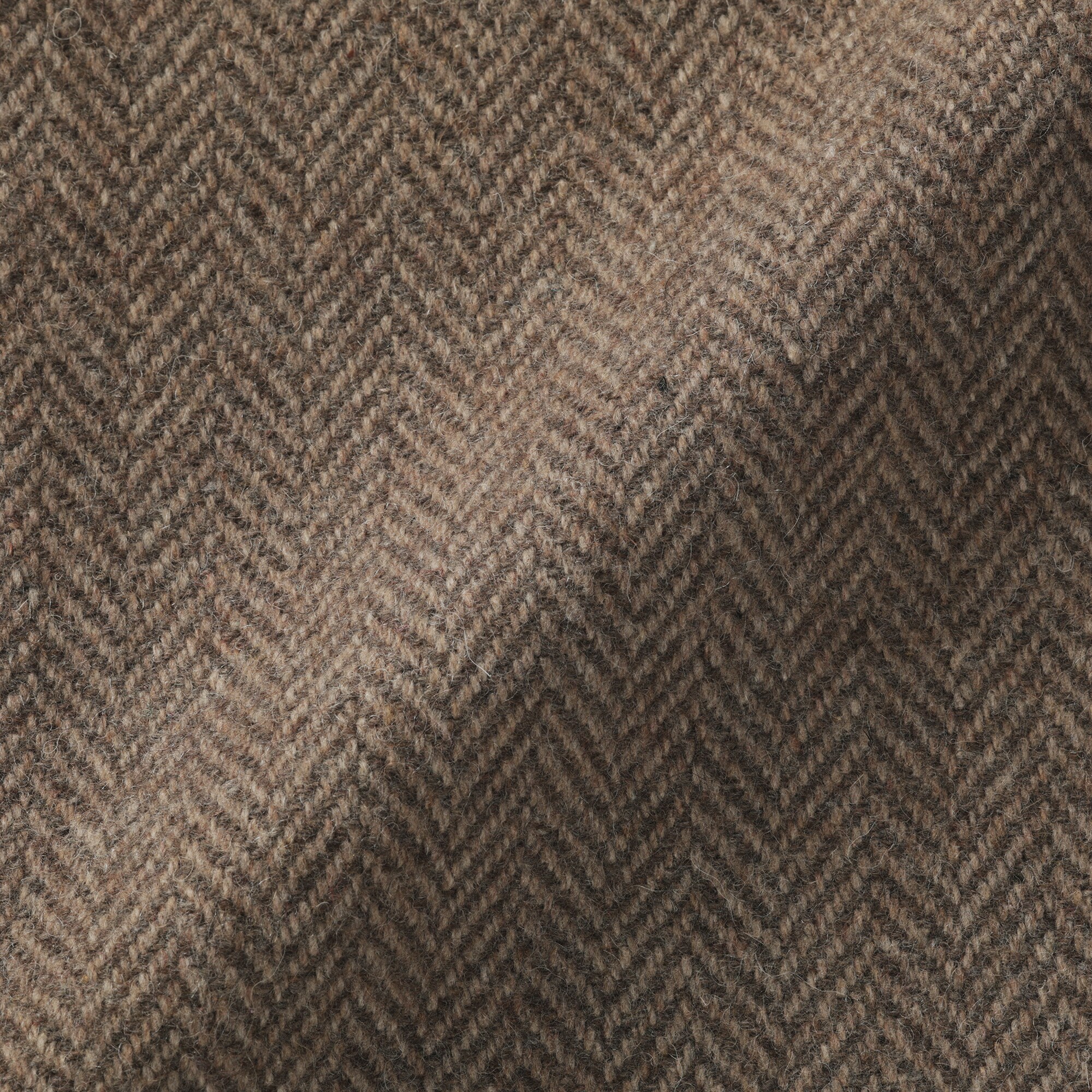 婦人　再生ウール混ツイードジャケット（ブラウン柄）