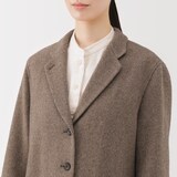 婦人　再生ウール混ツイードジャケット（ダークネイビー柄）