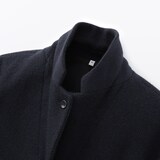 婦人　再生ウール混ツイードジャケット（ダークネイビー柄）