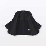 婦人　再生ウール混ツイードジャケット（ダークネイビー柄）