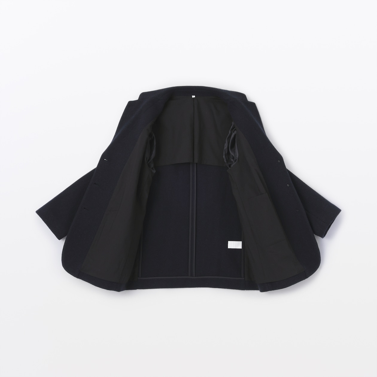 婦人　再生ウール混ツイードジャケット（ダークネイビー柄）