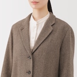 婦人　再生ウール混ツイードジャケット（ダークネイビー柄）