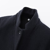 婦人　再生ウール混ツイードジャケット（ダークネイビー柄）