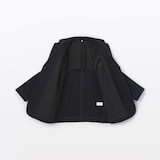 婦人　再生ウール混ツイードジャケット（ダークネイビー柄）