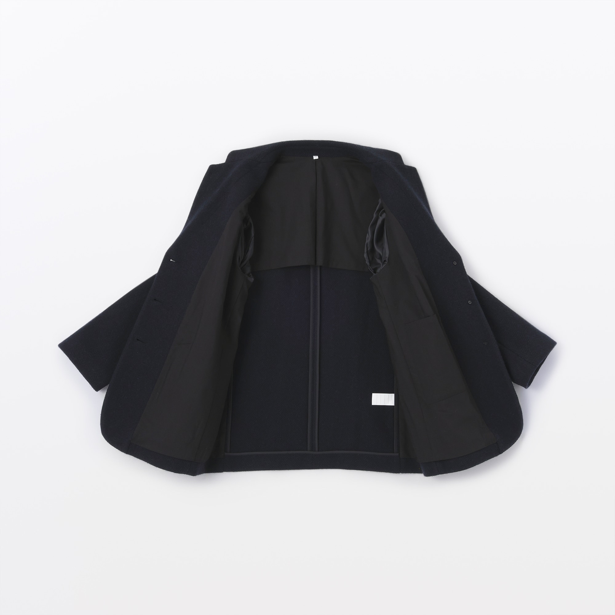 婦人　再生ウール混ツイードジャケット（ダークネイビー柄）