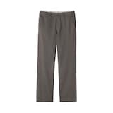 紳士　洗いざらしチノワイドパンツ