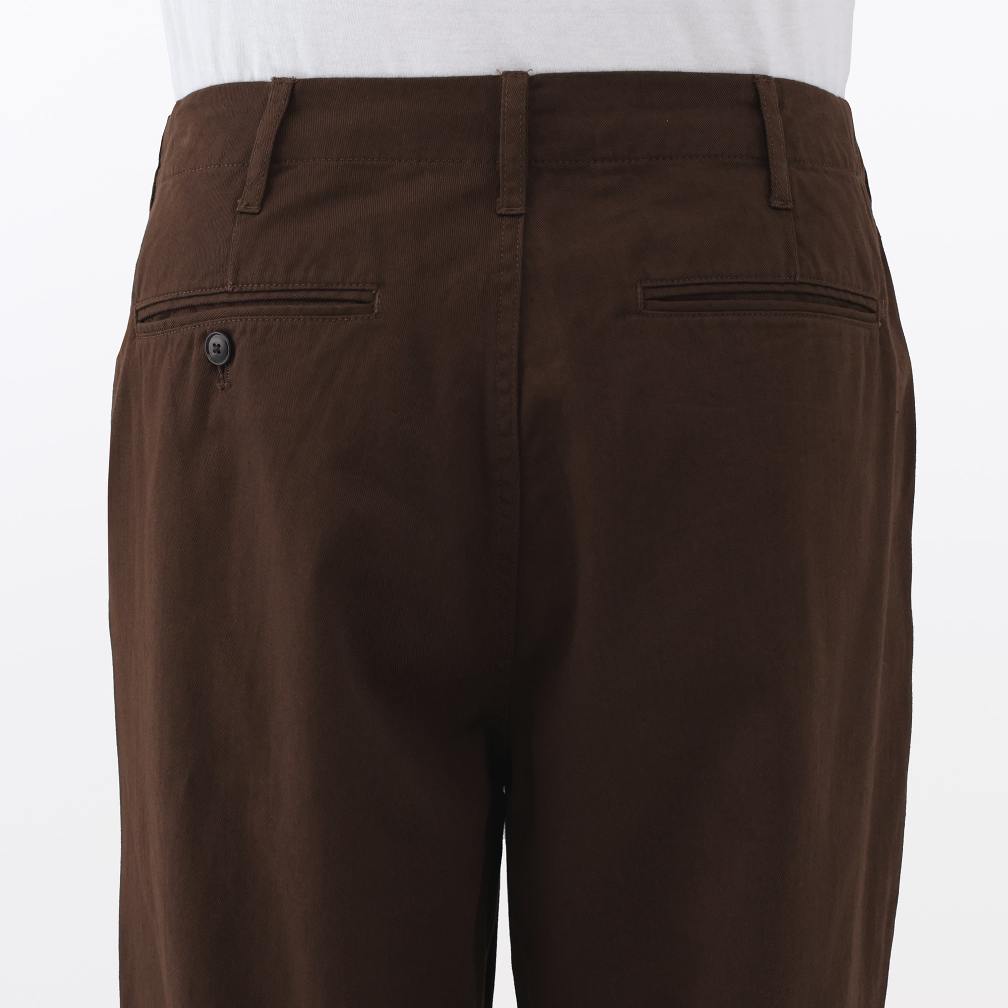 紳士 洗いざらしチノワイドパンツ | 無印良品