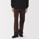 紳士　洗いざらしチノワイドパンツ