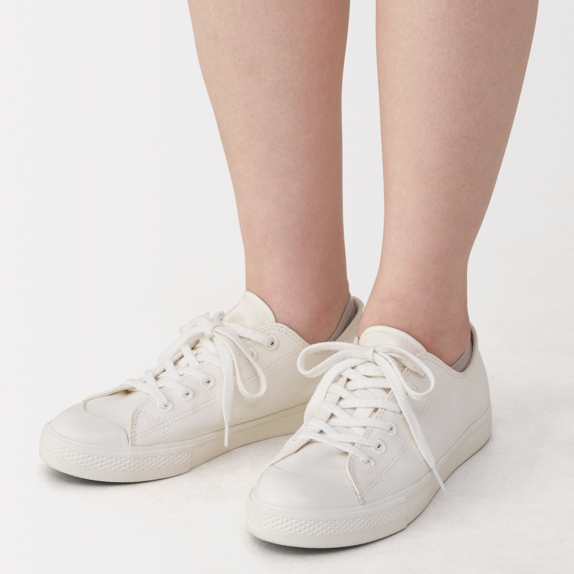 婦人　足なり直角　薄手　浅履きスニーカーイン