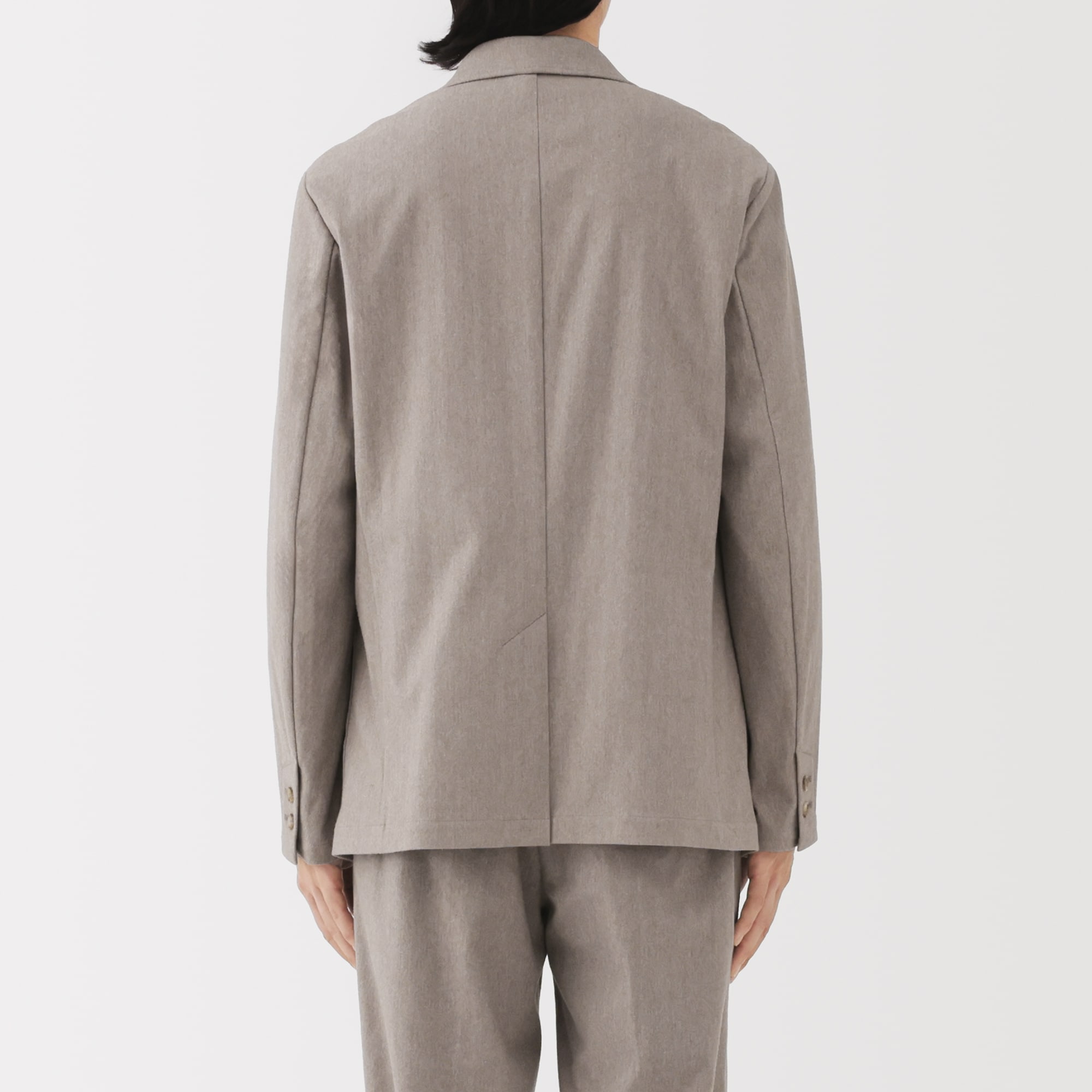 紳士　起毛ストレッチジャケット