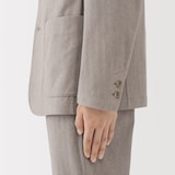 紳士　起毛ストレッチジャケット