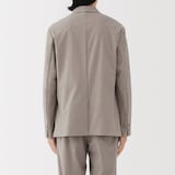 紳士　起毛ストレッチジャケット