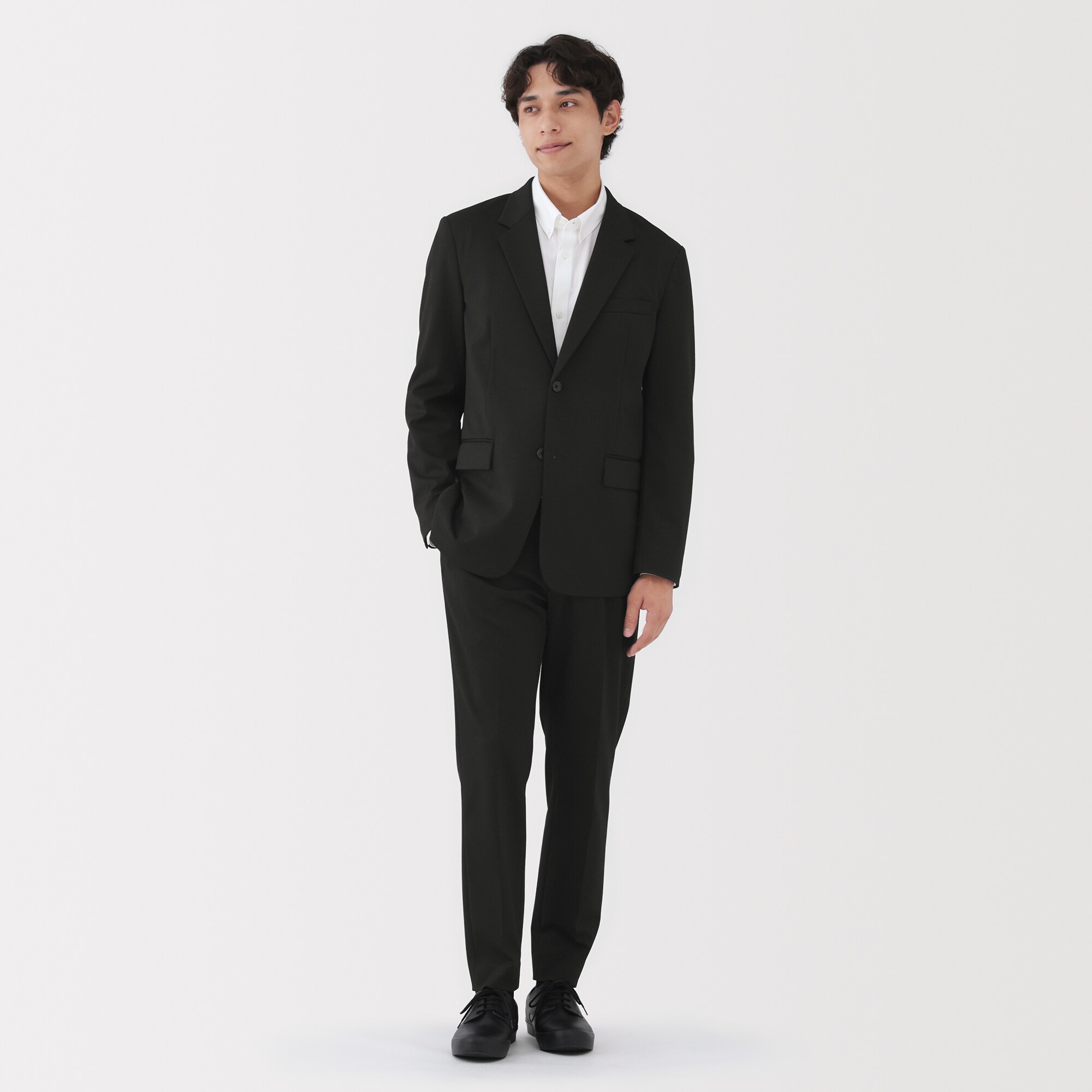 紳士 ストレッチ ジャージージャケット | 無印良品