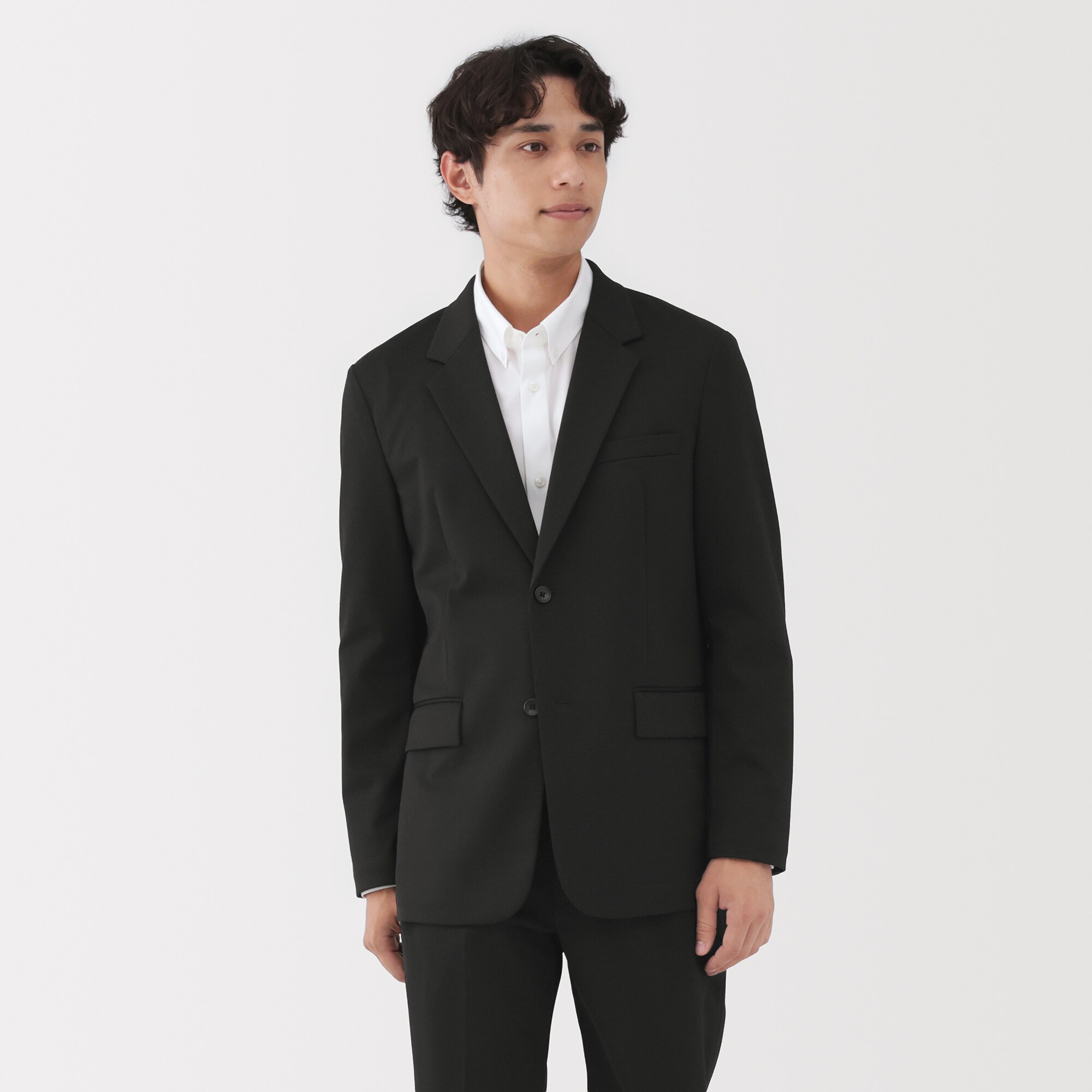 紳士　ストレッチ　ジャージージャケット