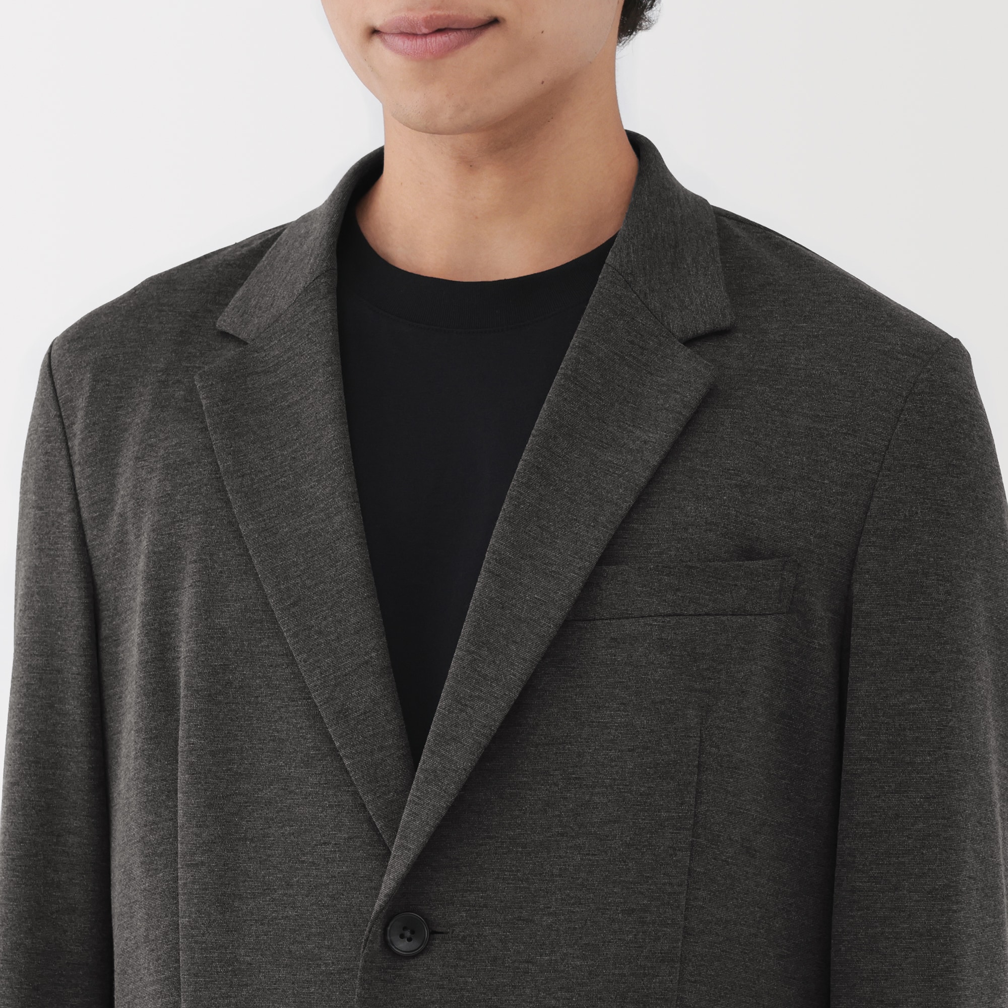 紳士　ストレッチ　ジャージージャケット