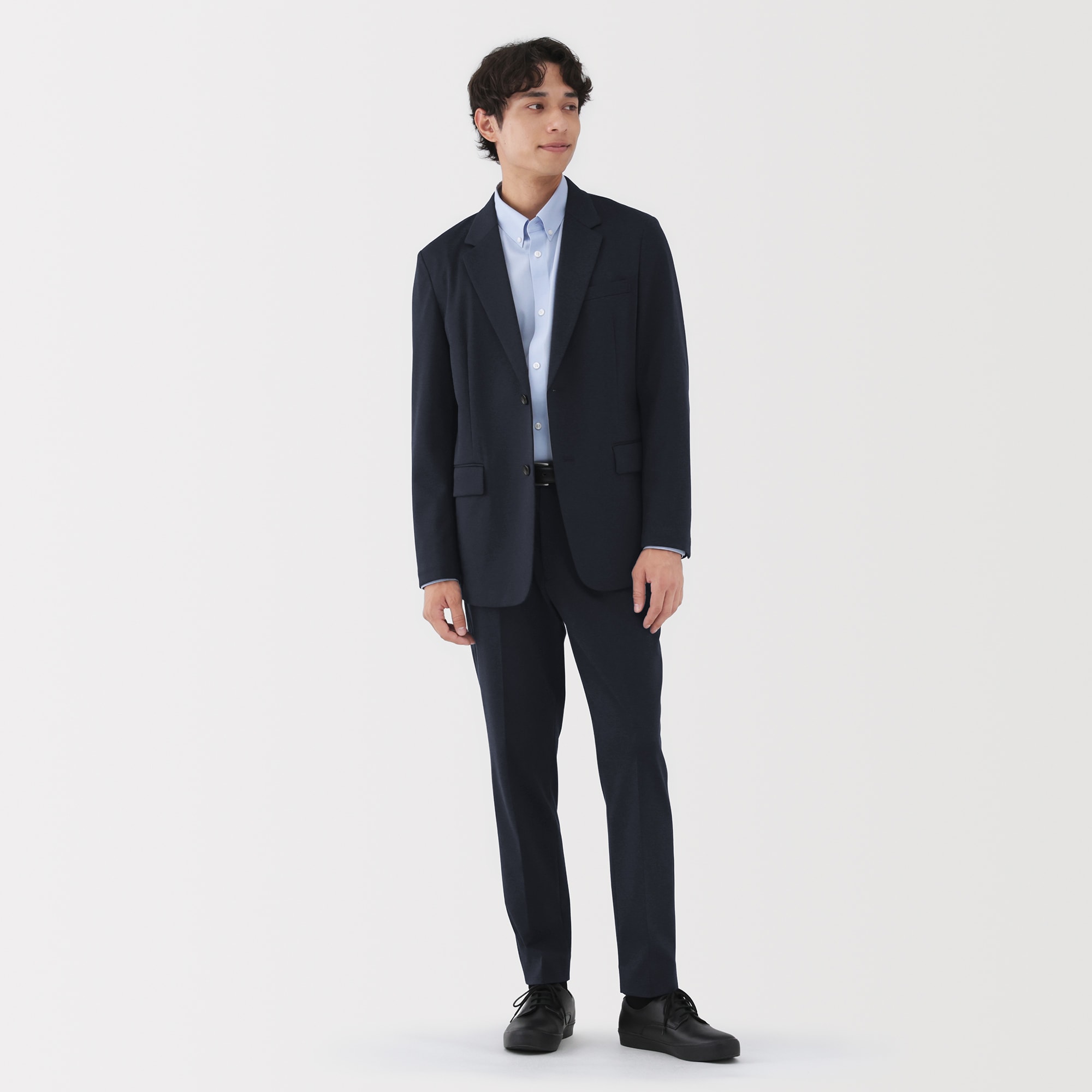 紳士　ストレッチ　ジャージージャケット