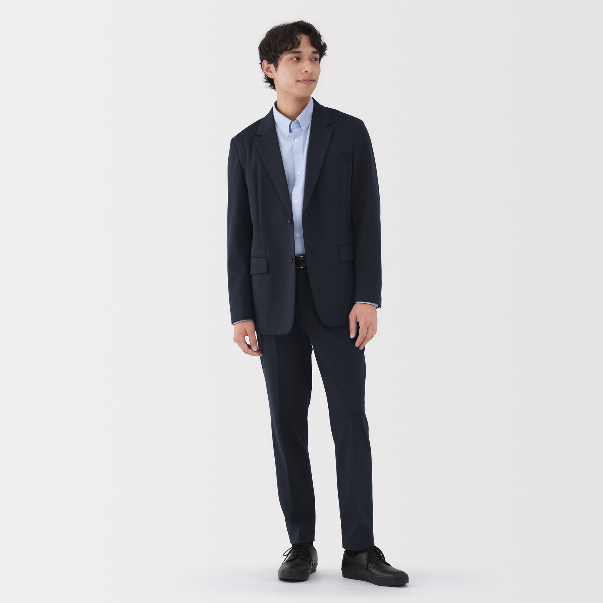 紳士　ストレッチ　ジャージージャケット