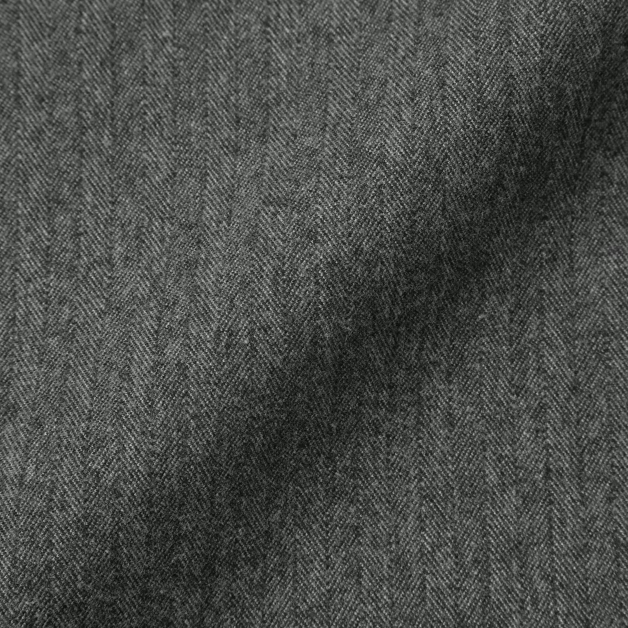 紳士　縦横ストレッチ起毛ヘリンボーン　カーディガン