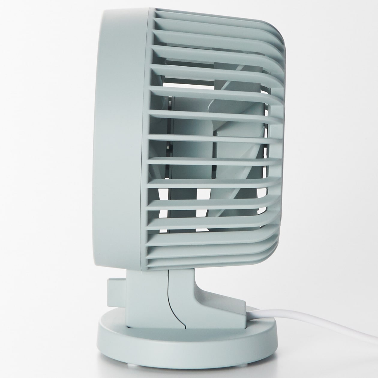 ＵＳＢデスクファン（低騒音ファン）・ブルー