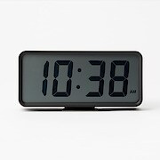 デジタル時計 中 アラーム機能付 ブラック 型番 mj dcmb1 時計 腕時計 掛け時計 通販 無印良品