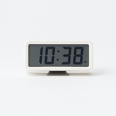 デジタル時計・小（アラーム機能付） | 無印良品