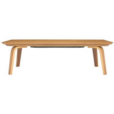 長方形こたつ・本体・タモ材曲木脚・フラットヒーター