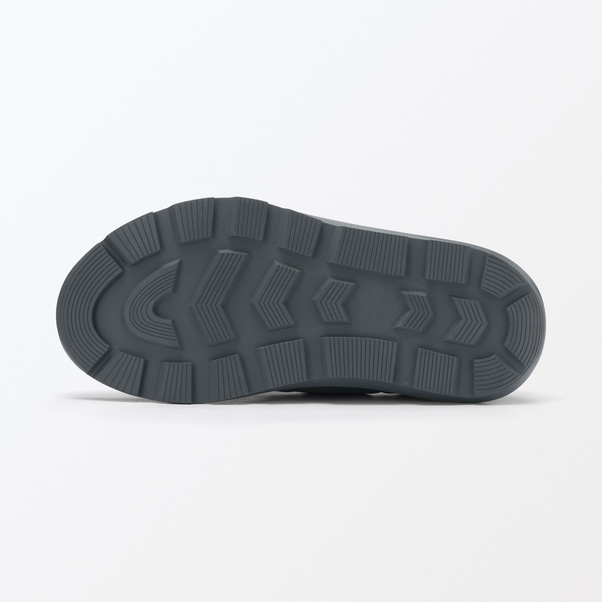 かかとが踏める　撥水中わた入りスリッポン