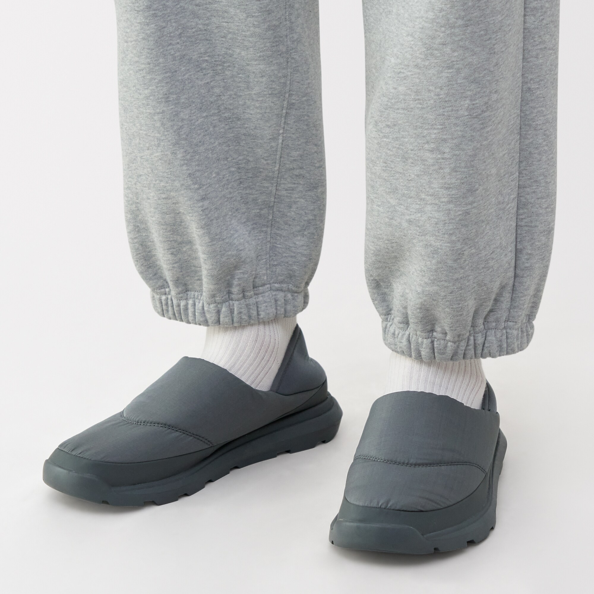 かかとが踏める 撥水中わた入りスリッポン | 無印良品