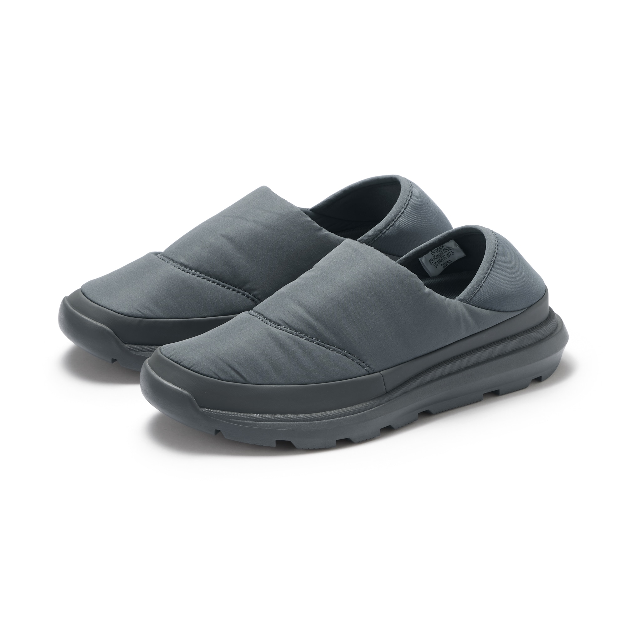 かかとが踏める 撥水中わた入りスリッポン | 無印良品