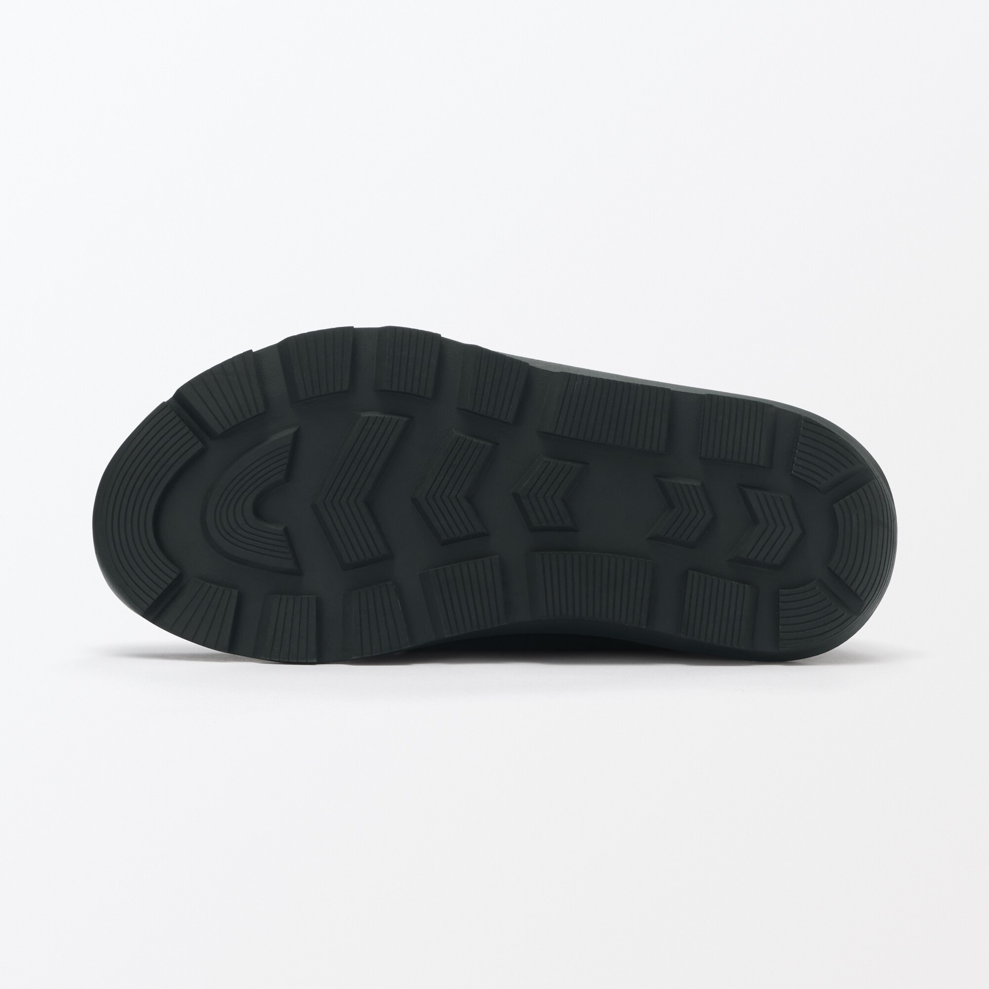 かかとが踏める　撥水中わた入りスリッポン