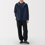 かかとが踏める　撥水中わた入りスリッポン