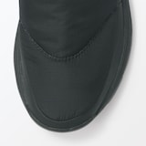 かかとが踏める　撥水中わた入りスリッポン