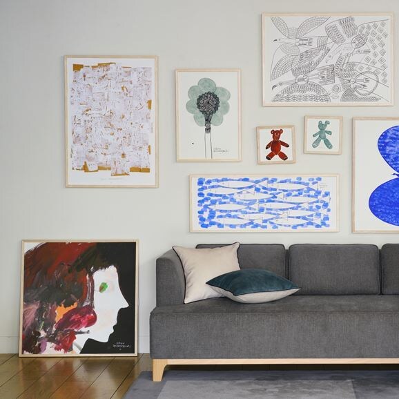 ［ＩＤＥＥ］アートポスター　山口一郎　ｗｏｍａｎ　７０角