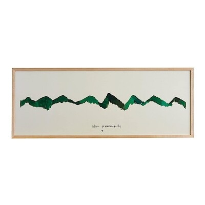 ［ＩＤＥＥ］アートポスター　山口一郎　Ｍｏｕｎｔａｉｎ　横長