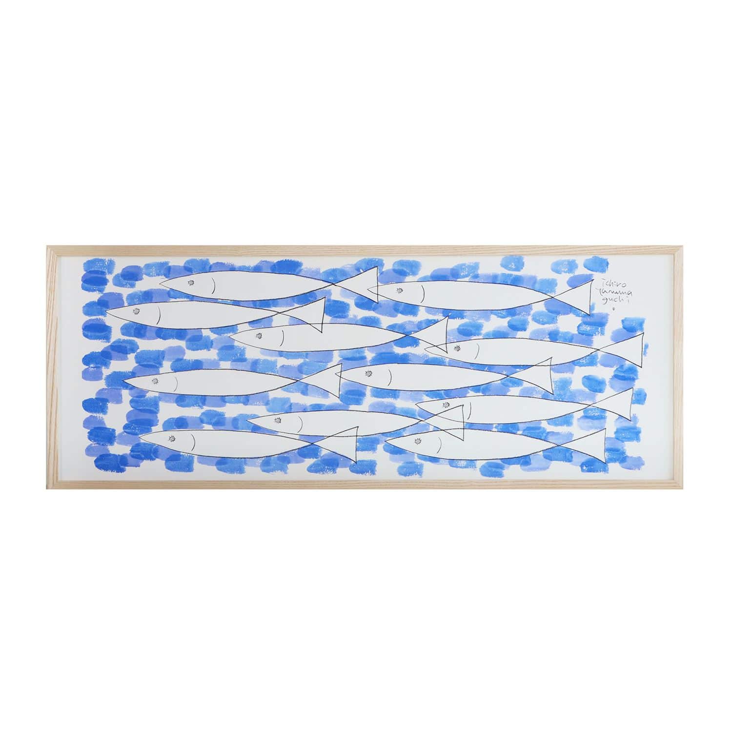 IDEE］アートポスター 山口一郎 sakana 横長 | 無印良品