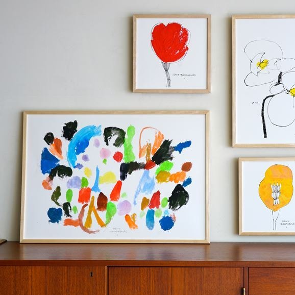 ［ＩＤＥＥ］アートポスター　山口一郎　ｍｕｓｉｃ　Ｌサイズ