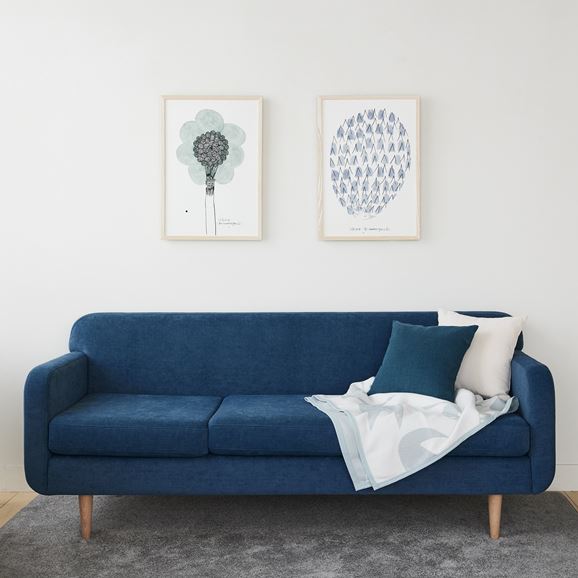 IDEE］アートポスター 山口一郎 harinezumi M